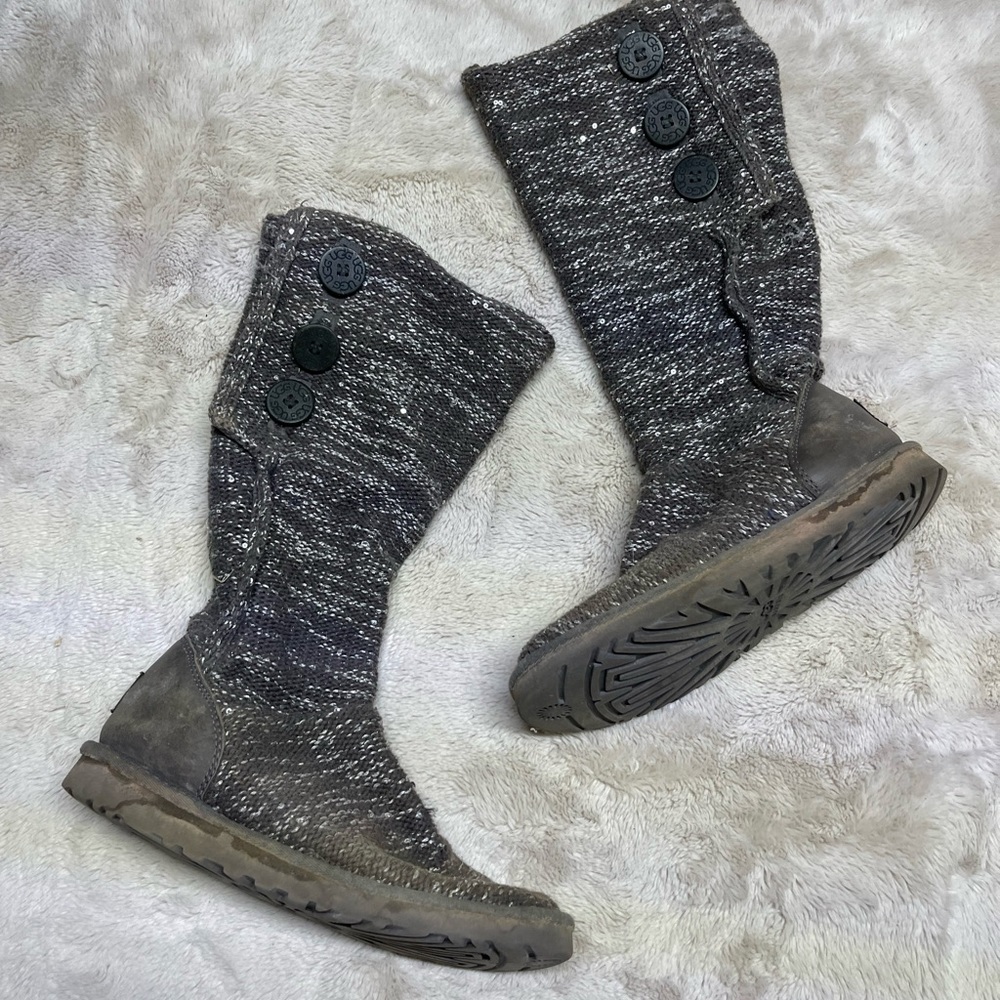 Sweater Sparkly Ugg Boots